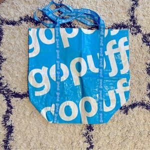 BRAND NEW GoPuff Tote Bag | Beach Laundry Moving Groceries Waterproof Bags